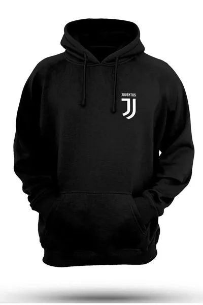 سويت شيرت بغطاء رأس لفريق كرة القدم يوفنتوس