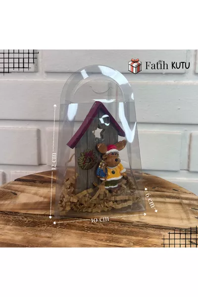  Прозрачна Ацетатна Чанта [Сглобена  Броя]