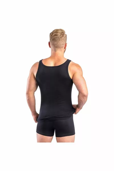 Box de 5 Débardeurs Pour Hommes Premium RIBANA SEZAR Extra Longs - Coton Fin Côtelé Peigné