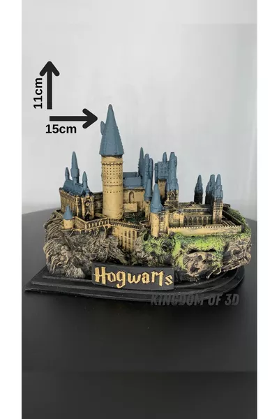 Фигурка Замка Хогвартс Гарри Поттера, Школа колдовства и волшебства, Подарок Гарри Поттер