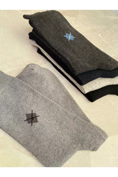 طقم من 5 جوارب رجالية اقتصادية