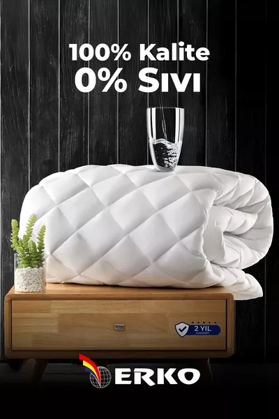 Quilted Fitted % Cotton Full Protection Waterproof Mattress Protector Single, Double