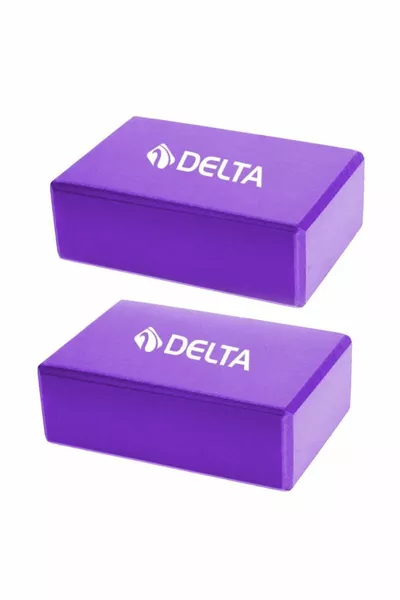 Double Yoga Block - 2 Pieces Yoga Block - Eva Yoga Block Set