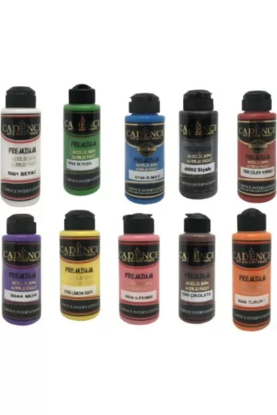 Cadence Premium Acrylfarben Set  ml  Farben + Eco-Pinsel