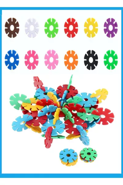 أقراص الألعاب الإبداعية  قطعة متوافقة مع تعليم STEM مجموعة ألعاب تعليمية بأقراص مغلقة