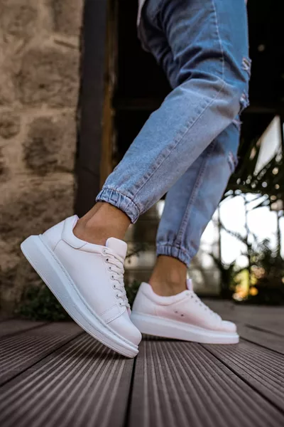  Cbt Estrella حذاء رجالي أبيض