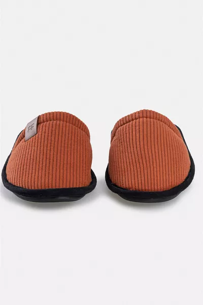 شباشب سروال قصير مضلع بورجوندي للرجال 