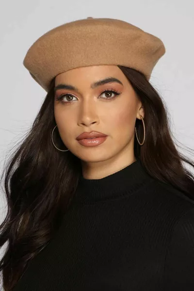 Френски художник Австралийска вълнена филцова шапка Норка