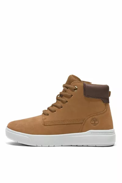 Кожаные коричневые мужские ботинки -Seneca Bay MID LACE UP