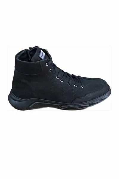  Black Nubuck Pierre Cardin Boots