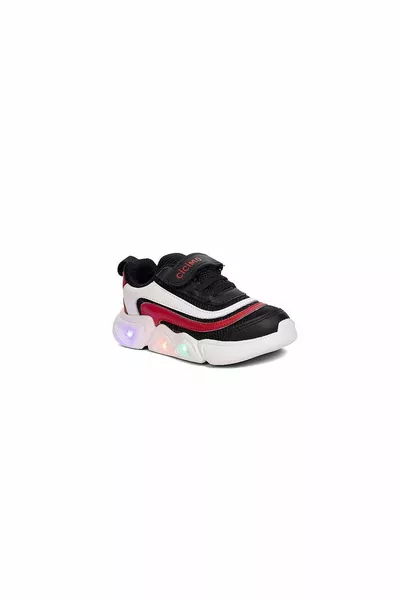 Cicimo Booties  Scarpe Casual Bambini  NERO ROSSO