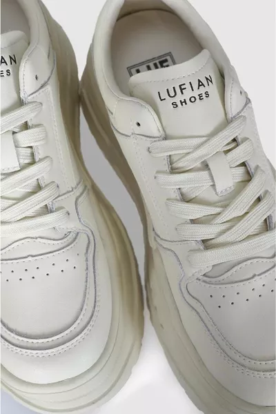 Lufian  Darla Unisex Sneaker Shoes WHITE