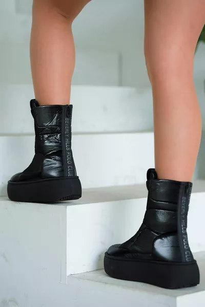 Beverly Hills Polo Club  Damen Schneestiefel Schwarz