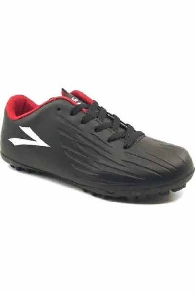 Herren Schwarz Red League Falcon Trx Astroturf Schuhe