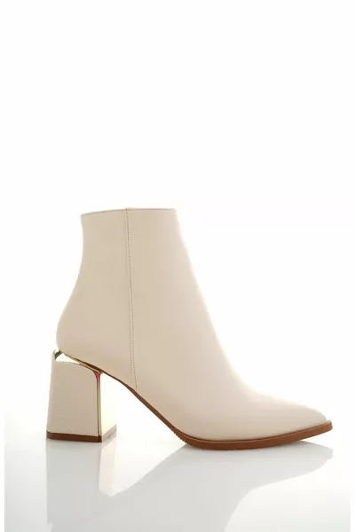 Kylie Guaranteed Заострени дебели токчета Дамски ботуши с цип