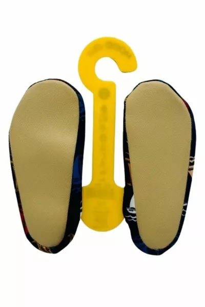 Sailing Ship Patterned Non-Slip Sea and Pool Booties