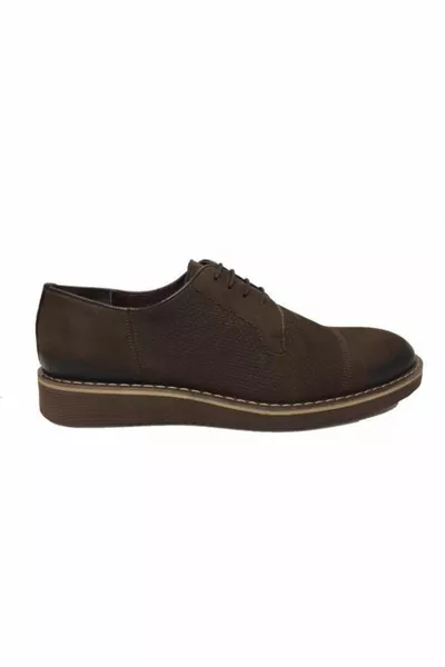  Chaussures homme en cuir nubuck véritable à semelle plate