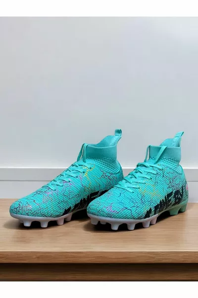 الرجال الجوارب أحذية كرة القدم المغناطيسي برو سلسلة الرقمية المطبوعة العظام (النعل الديناميكي) وحيد