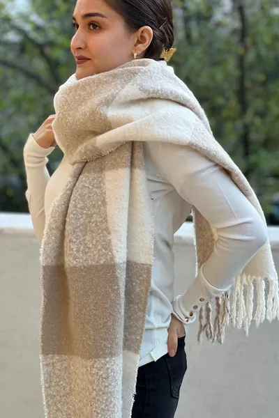 Cairo Bouclé % Bouclé Премиум Шарф