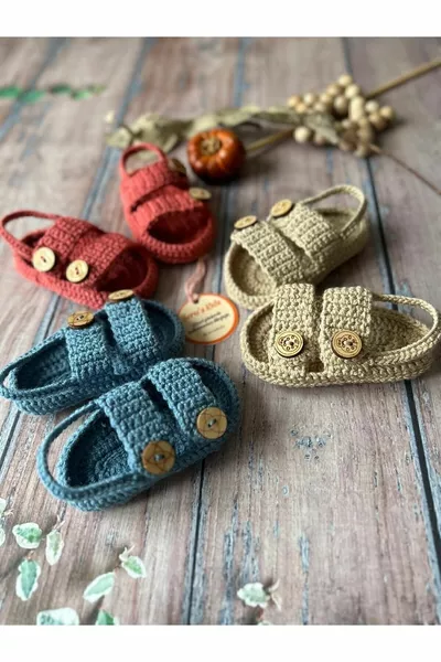 اليد محبوك الصيف للجنسين الطفل الصنادل الجوارب