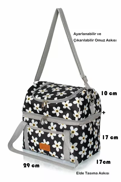 L الغذاء تحمل حقيبة الساخنة والباردة الحرارية الترمس الغذاء تحمل حقيبة التخييم حقيبة نزهة