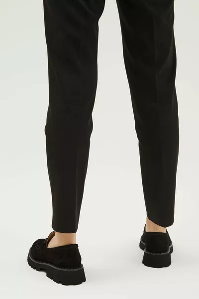 حذاء لوفر جلد طبيعي للسيدات   مليار Ayk 