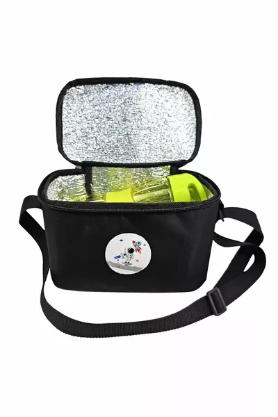 Kindergarten, Scatola per il pranzo della scuola elementare nera