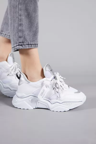 سنيكرز نسائي أبيض Tbkpl