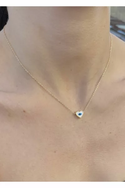 Eye Heart Figure Women's Necklace