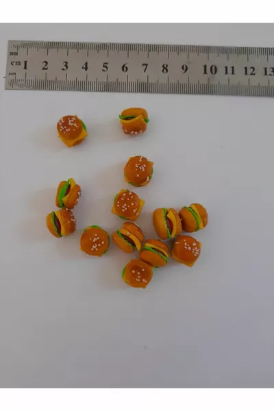 Handmade Fimo Miniatur Hamburger 1pcs Price
