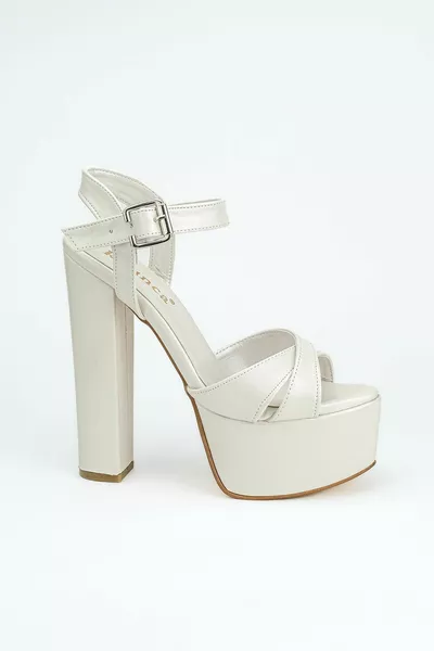  cm Thick Heel Bridal Shoes