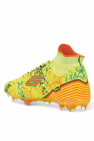 Men's New Season Ankle Turtleneck Socks Grass Gear Astroturf Football Shoes ()