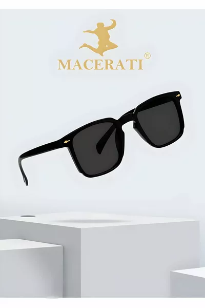 Sunglasses Women & Men  Glass Ce Certificated Black