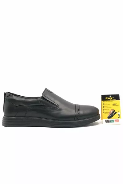 Forex  Dr.Recommended Scarpe Classiche Uomo in Vera Pelle NERO