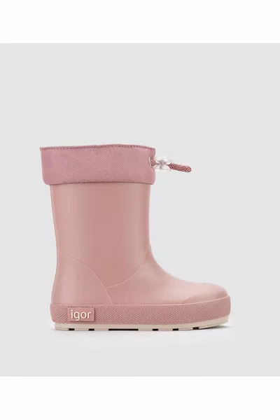 Yogi DK Cuello Rosa Stivali da pioggia 