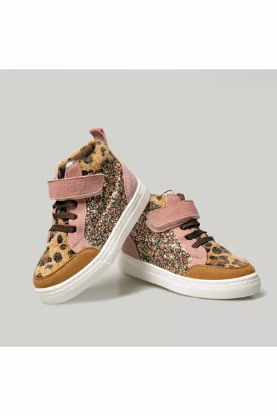 Merli Rose Shine Boots Pink