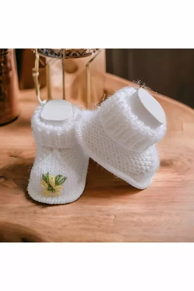 Baby Hand breien laarsjes pasgeboren cadeau laarsjes