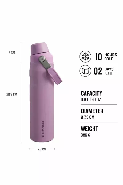 زجاجة مياه Aerolight™ IceFlow™ سريعة التدفق 0.6 لتر /  أونصة أرجواني