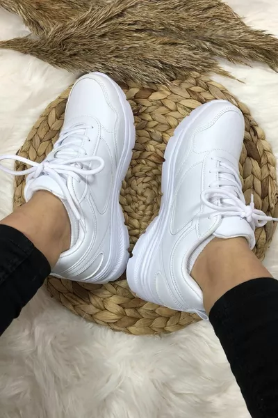 Femmes Casual Sport Blanc Femmes Rando Chaussures Suomy