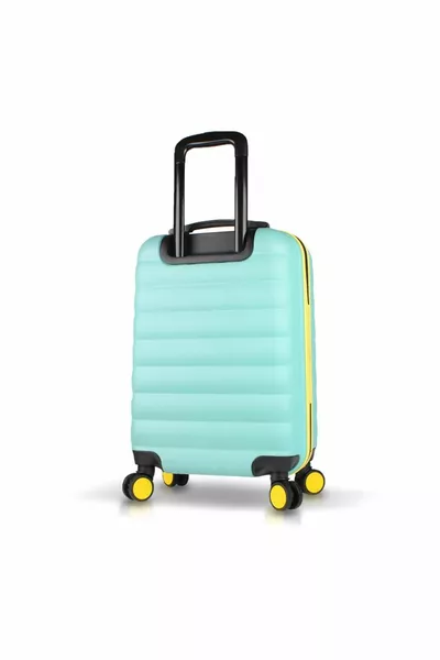 Цветове Abs Малък размер на кабината Ментово зелен куфар