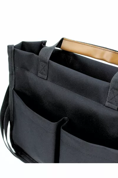 ثلاث مقصورات حقيبة حمل قماش حقيبة كتف نسائية