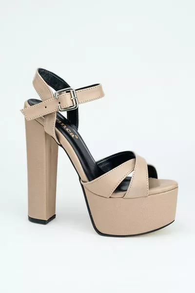  cm Thick Heel Bridal Shoes