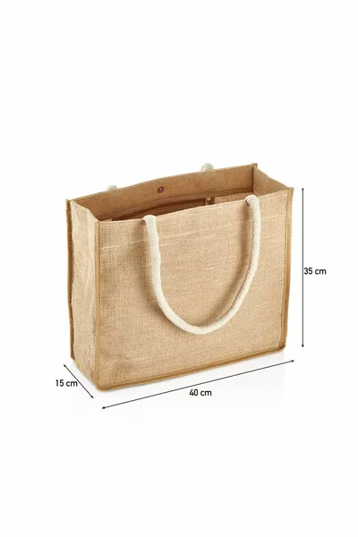 براون الخوص جولة حبل حزام حقيبة الشاطئ