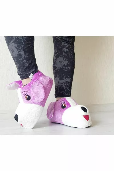 Собачья фигурка Пушистый Зимний Домик Понтон