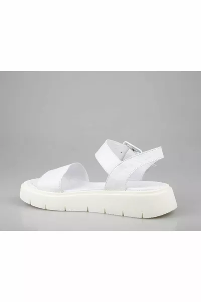  genuine leather White Women's Sandals