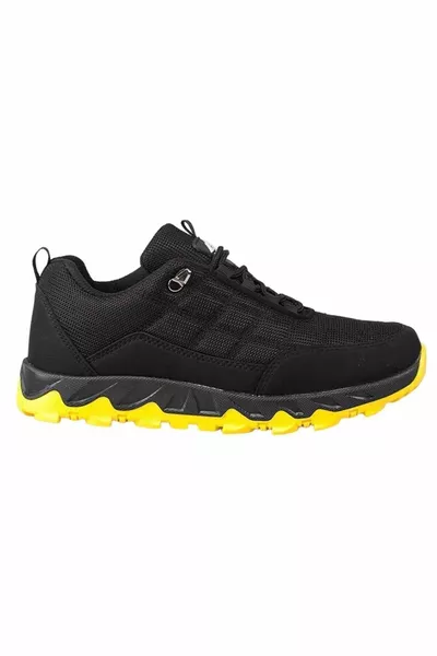 Men's Sports Outdoor Boots Shoes BLACK - YELLOW