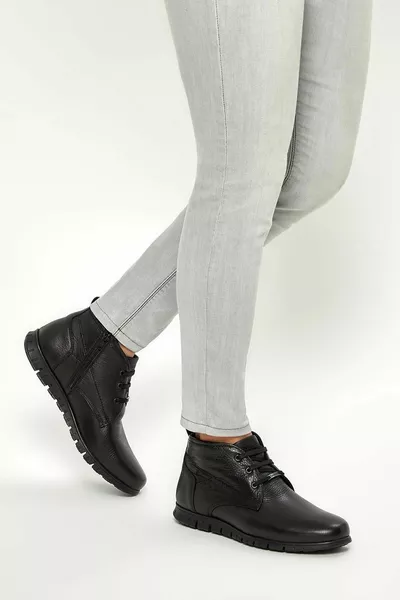     2pr Мъжки ботуши Черни