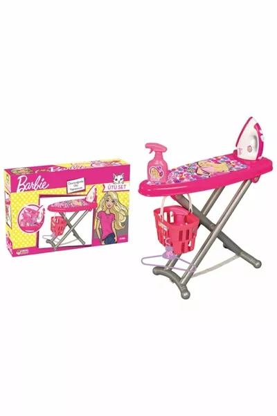 Barbie Ironing Set Girls Toy Ironing Board 