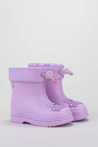 بيمبي هيبو كيدز أحذية المطر أرجواني