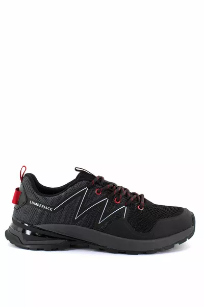  Pop Men's Sneakers Black - Red